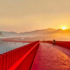 深圳光明森林公园郊野径徒步12公里，登光明顶打卡网红桥-虹桥、探桥、浮桥一日游