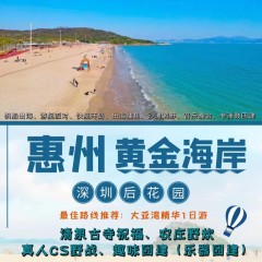 惠州大亚湾黄金海岸（1日游）