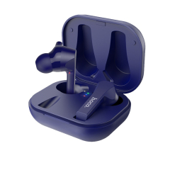 浩酷（HOCO）5.0按键充电仓双耳式无线蓝牙耳机 ES34 ES34（蓝色） 蓝牙耳机