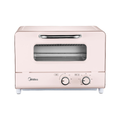美的（Midea）家用小烤箱 双石英管匀热 12L 多功能烘烤 迷你烤箱PT120A0