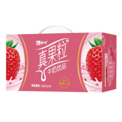 蒙牛真果粒草莓果粒250g×12盒 【1提装】250g*12盒