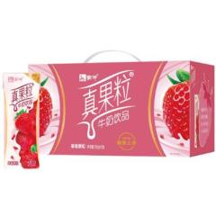 蒙牛真果粒草莓果粒250g×12盒 【1提装】250g*12盒