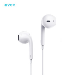 KIVEE可逸 KV-MT31原装耳机Type-C三键线控耳机 白色 FON-000507F