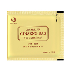 H2U养参 花旗参袋泡茶（红色）