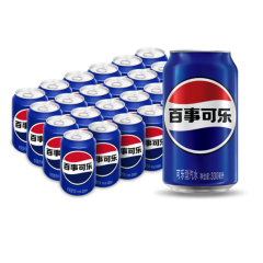 【龙华园区自提】百事可乐Pepsi 碳酸饮料330ml*6罐
