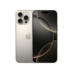 Apple/苹果 iPhone 16 Pro Max（A3297）支持移动联通电信5G 双卡双待手机 原色钛金属 256G