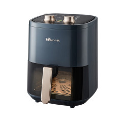 小熊（Bear） 空气炸锅4.5L家用无油烟低脂多功能电炸锅 大容量QZG-E12Z6