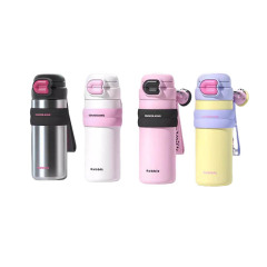 炊大皇CC兔系列双饮保温杯500ml CC50A CC兔系列双饮保温杯 CC50A1（椰椰蓝）