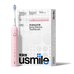 usmile 成人电动牙刷Y1S-按键升级款 Y1S 蜜粉