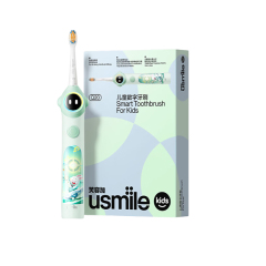 usmile笑容加 儿童电动牙刷 骨传导音乐陪伴 语音提醒智能牙刷Q20缤纷绿