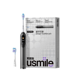 usmile笑容加电动牙刷 双面屏数字牙刷 F10 PRO F10 PRO 曜石黑