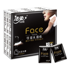 洁柔Face古龙水香味手帕纸4层6片18包