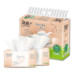 洁柔粉Face抽纸3层120抽6包