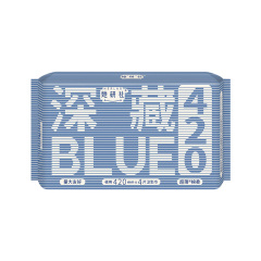她研社深藏blue卫生巾超长夜用420mm*4片