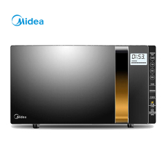 美的（Midea）23升变频微烤一体家用微波炉900W平板加热杀菌易清洁X3-233A金色