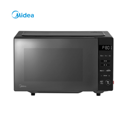 美的（Midea）多功能家用微波炉20升 大平板均匀加热 智能解冻 智能菜单 PM20B1