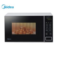 美的（Midea）快捷家用微波炉 快速加热 多功能菜单一键启动智能解冻 电子杀菌除味 PM20W1