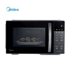 美的（Midea）变频微波炉23升转盘加热智能解冻自动菜单一级能效PM23T3