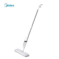 美的（Midea）家用喷水拖把干湿两用大容量水箱 即拖即干 双面拖布 FC2