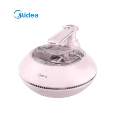 美的（Midea）除螨仪MT3 有线手持床上 冰莹粉 紫外线杀菌除螨