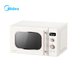 东芝（TOSHIBA）20L 微波炉家用小型迷你复古转盘式多功能杀菌加热 ER-VS2200白色