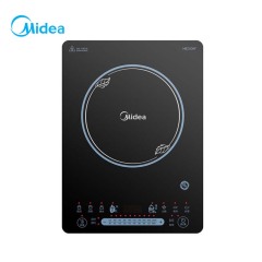 美的（Midea）电磁炉匀火一体面板4D防水全触摸屏定时预约2200W家用MC-CCL2203