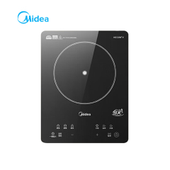 美的（Midea）电磁炉家用火锅2200W带锅套装一键爆炒触22RB20