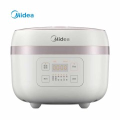 美的（Midea）电饭煲4升电磁加热全智能精铁釜内胆一键可拆盖板24小时预约MB-AFB40C8