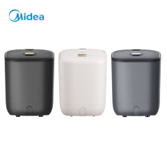 美的（Midea）泡脚桶杀菌洗脚盆加热电动按摩足浴盆泡脚盆泡小腿可拆洗按摩盘生日礼物送父母长辈ZL2 ZL2 雅致灰