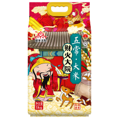 柴火大院 财火大院 五常大米5kg