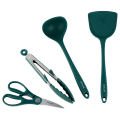 德世朗沁缘硅胶厨具四件套10202DFS-TZ820-4A-YG