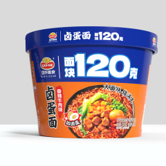 卤蛋面香辣牛肉味 188g*12桶 香辣牛肉味