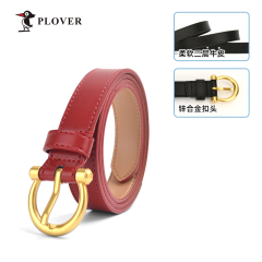 PLOVER香港啄木鸟女士针扣皮带 1 黑色